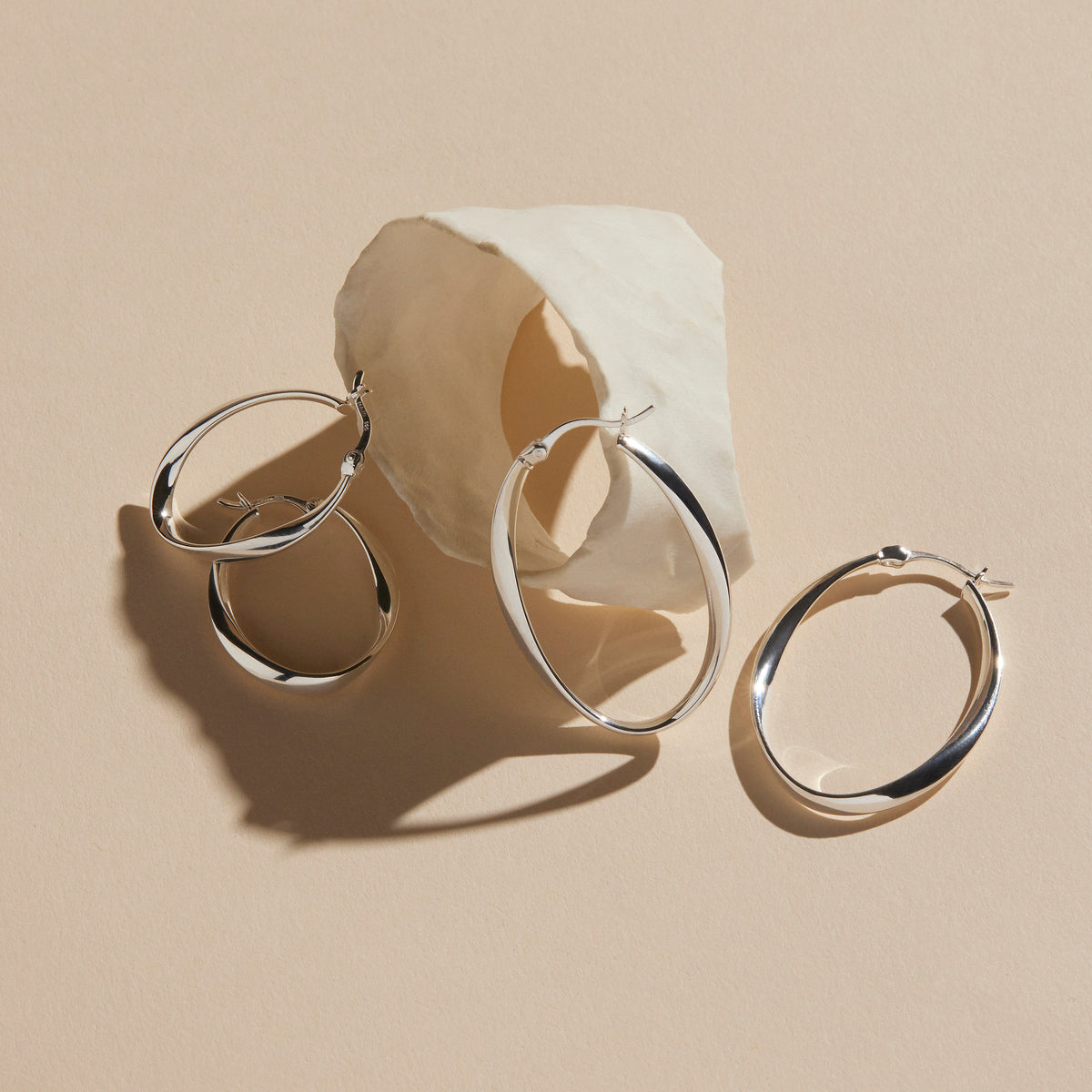 Sterling Silver Hoop Earrings