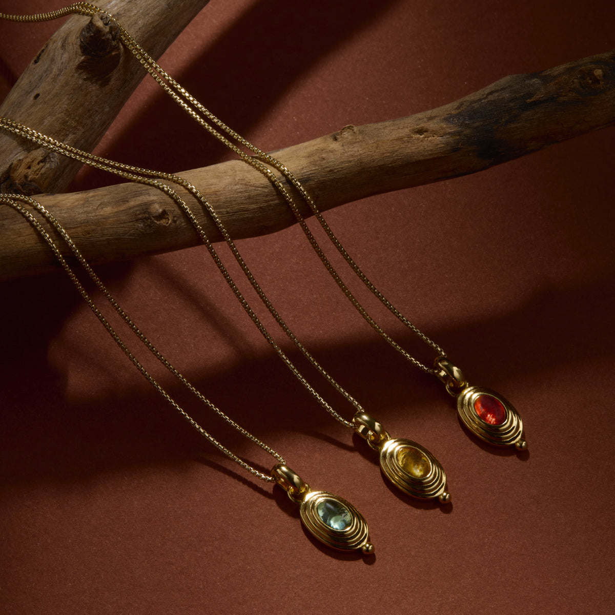 Horizon Citrine Necklace