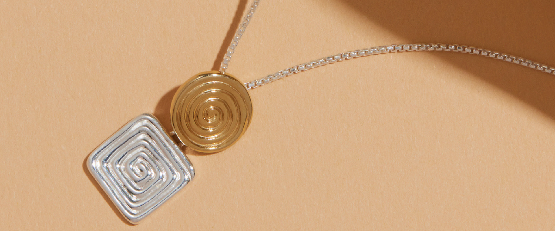 Mixed Metal Necklaces