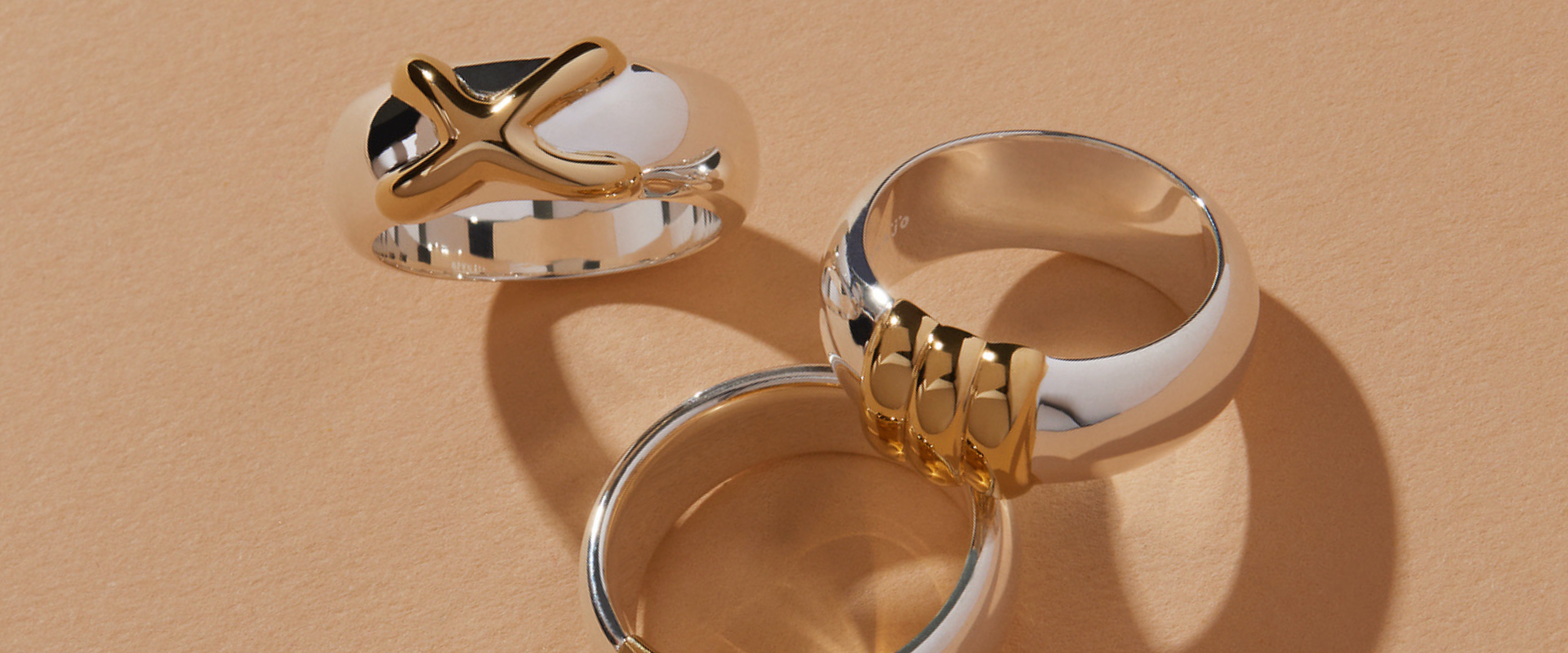 Mixed Metal Rings