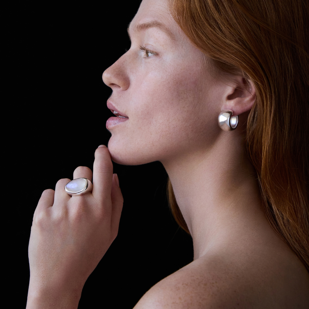 Daynight Huggie Earrings