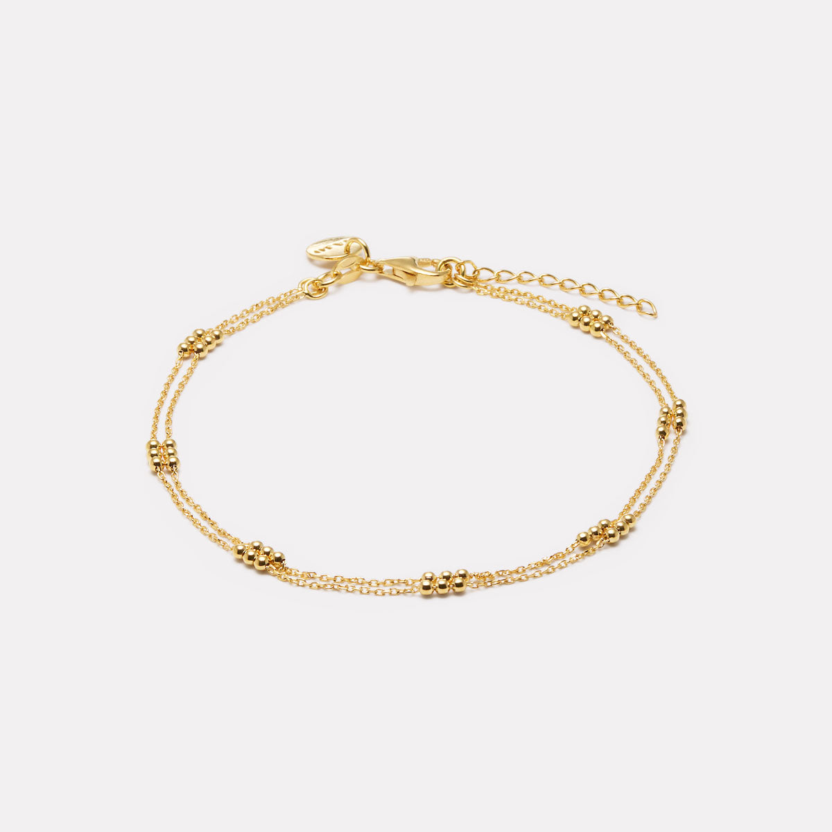Yellow Gold Halcyon Anklet