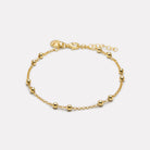 Yellow Gold Mattina Anklet
