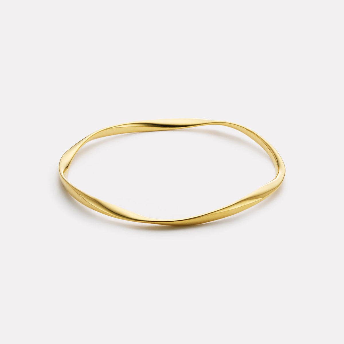 Yellow Gold Garden of Eden Bangle