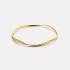 Yellow Gold Garden of Eden Bangle