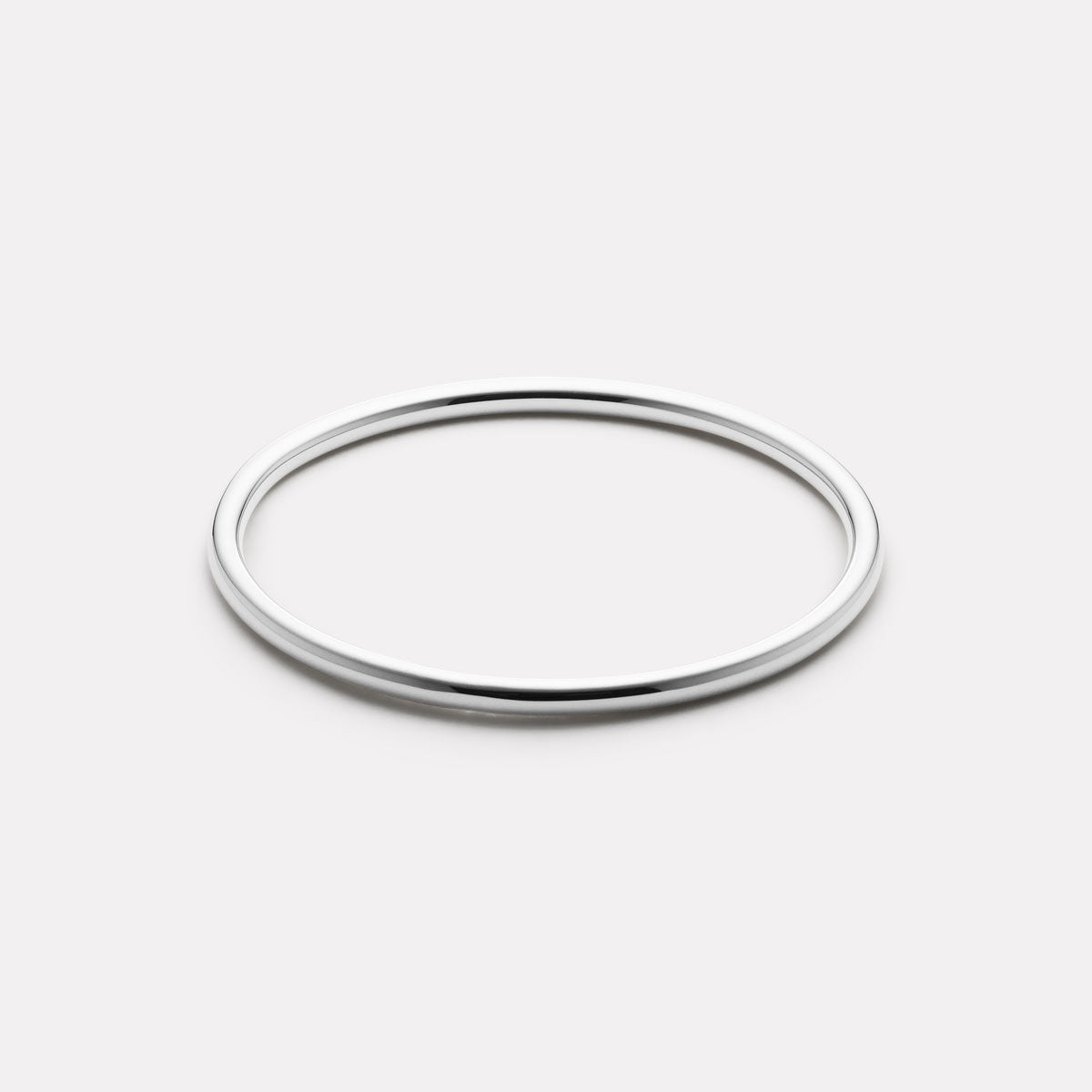 Simplicity Silver Bangle