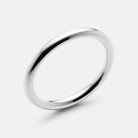 Sterling Silver 64mm 8mm Silver Golf Bangle
