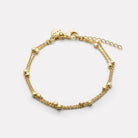 Yellow Gold Birdsong Chain Bracelet (18.5cm + 3cm ext)