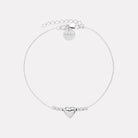 Sterling Silver Amore Charm Bracelet