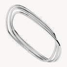 Sterling Silver Galaxy Bangle