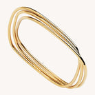Yellow Gold Galaxy Bangle