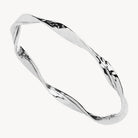 Sterling Silver Enigma Bangle