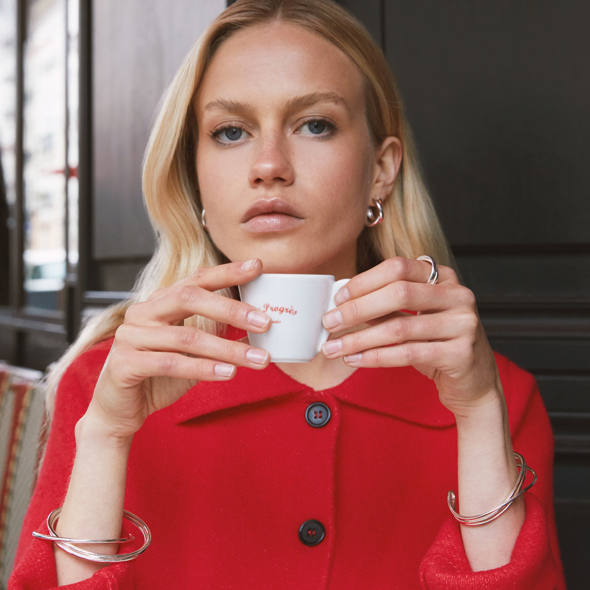 Café Earrings