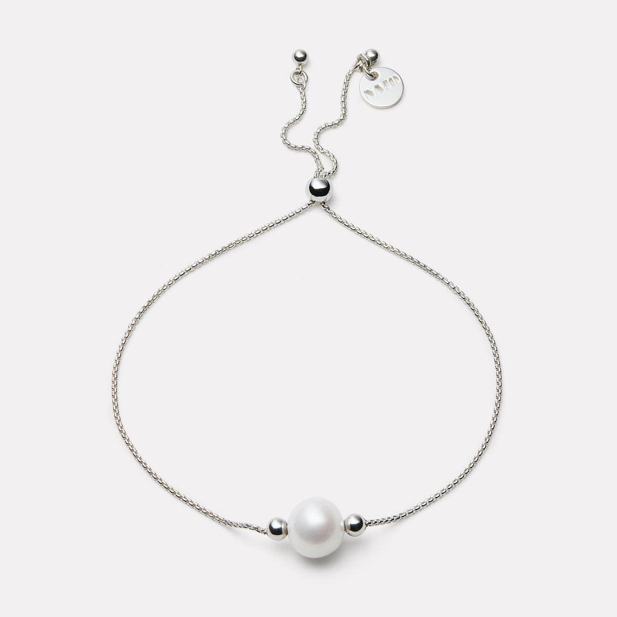 Sterling Silver Tidal Pearl Bracelet
