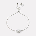 Sterling Silver Tidal Pearl Bracelet
