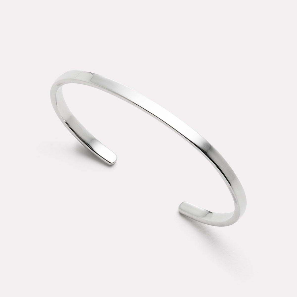 Sterling Silver Utility Men’s Silver Cuff