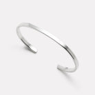 Sterling Silver Utility Men’s Silver Cuff