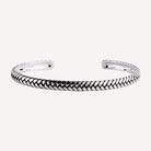 Tessera Men’s Silver Cuff