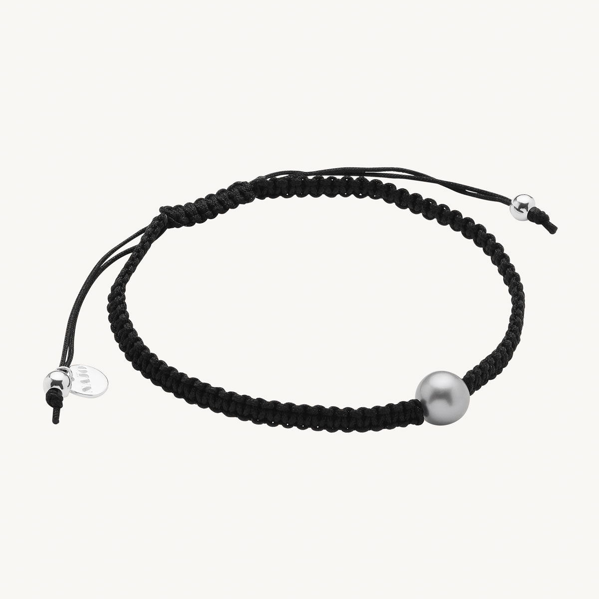 Nautilus Men's Grey Pearl Bracelet