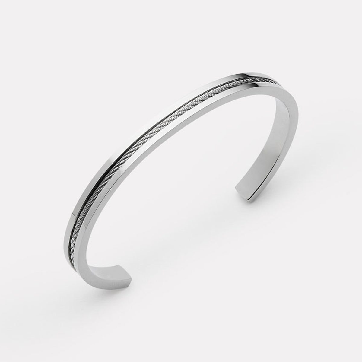 Stainless Steel Twilight Men's Steel Cuff