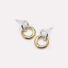 Sil Yell Gold Tranquila Stud Earring