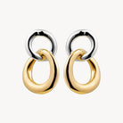 Sil Yell Gold Tranquila Stud Earring