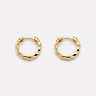 Zippy Twist Huggie Earring