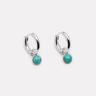 Sterling Silver Heavenly Turquoise Earring