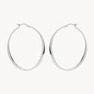 Sterling Silver Vespa Hoop Earring