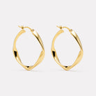 Garden of Eden Hoop Earrings