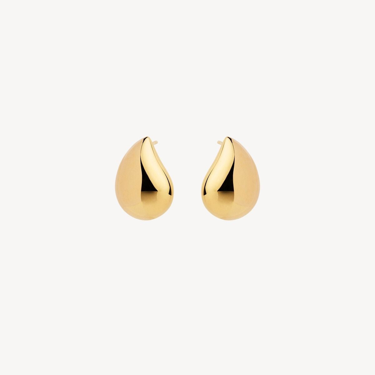 Yellow Gold Sunshower Small Stud Earring