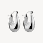 Sterling Silver Cloudland Hoop Earring