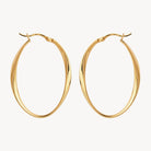 Cinta Large Hoop Earring