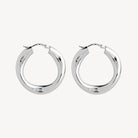Dune Medium Hoop Earring