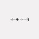 Husk Onyx Stud Earrings