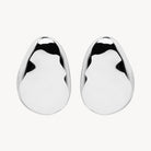 Sterling Silver Pebblestone Stud Earrings