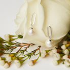 The Enchantress Pearl Drop Stud Earrings