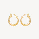 Sunshine Hoop Earrings