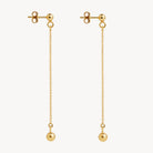 Sunbeam Stud Drop Earrings