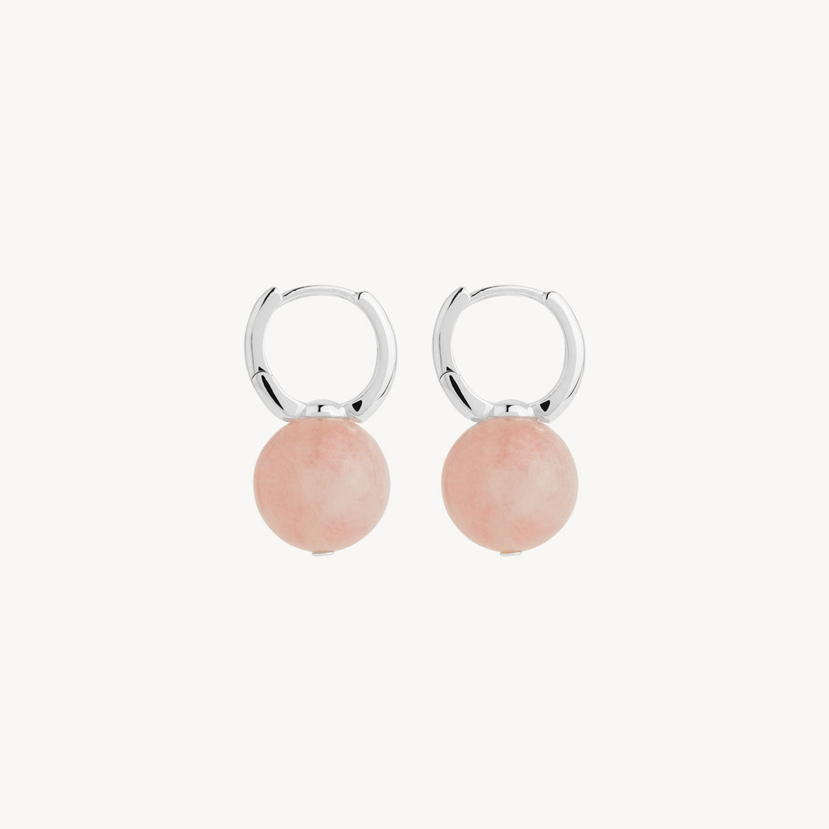Capella Rose Quartz Earrings