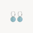 Sterling Silver Capella Aquamarine Earrings