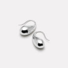 Sterling Silver Eau Earrings