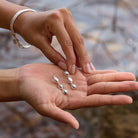 Liora Triple Drop Stud Earring