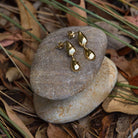 Liora Double Drop Stud Earring