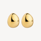Yellow Gold Encounter Huggie Earring