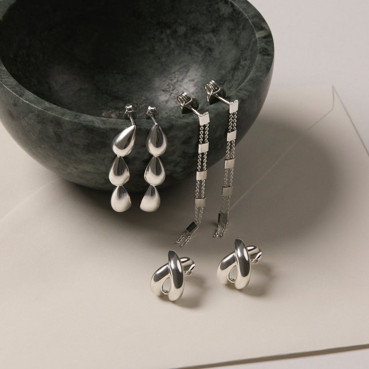 Summer Veil Stud Earring