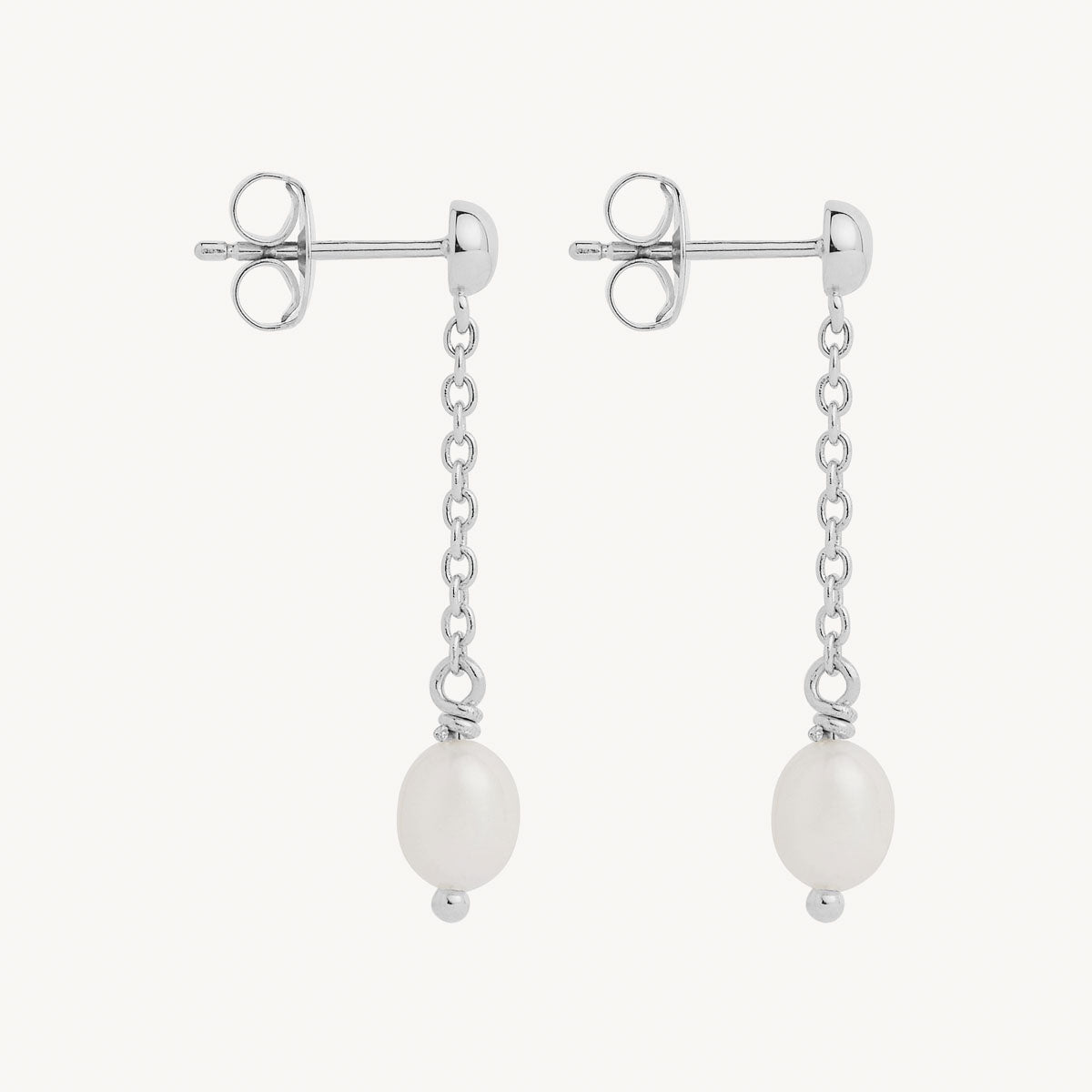 Tidal Whisper Single Pearl Earring