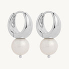 Sterling Silver Solana Pearl Earring