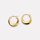 Yellow Gold Rise Earrings