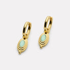 Horizon Blue Topaz Earrings